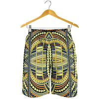 Polynesian Men's Shorts Yellow - Polynesian Pride