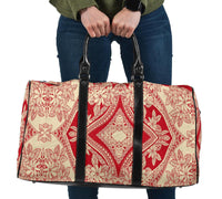 Polynesian Plumeria Mix Hawaii Travel Bag Travel Bag One size Black - Polynesian Pride