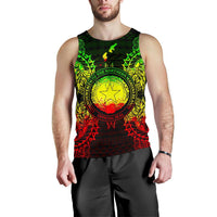 Northern Mariana Islands Polynesian Men Tank Top Map Reggae Reggae - Polynesian Pride