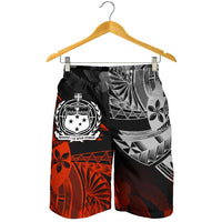 Samoa Polynesian All Over Print Men's Shorts - Vintage Polynesian Style - Polynesian Pride