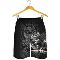 Samoa Polynesian Custom Personalised Men's Shorts - Samoa Eagle - Polynesian Pride