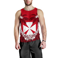 Wallis and Futuna Polynesian Coconut Men's Tank Top A02 - Polynesian Pride