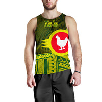 American Samoa Men's Tank Top - Manu'a Ta'u Polynesian Patterns - Polynesian Pride