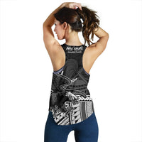 American Samoa Women's Racerback Tank - Nu'uuli Polynesian Patterns - Polynesian Pride