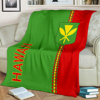 Hawaii Premium Blanket - Polynesian Straight Version - Polynesian Pride