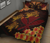 Hawaii Turtle Kanaka Polynesian Quilt Bed Set - Gigo Style - AH - Polynesian Pride