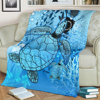 Cook Islands 1 Blanket - Ocean Life - Polynesian Pride