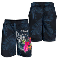 Chuuk Micronesia Men's Shorts - Tropical Flower - Polynesian Pride