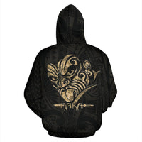 Maori Haka Warrior Hoodie New Zealand - Polynesian Pride