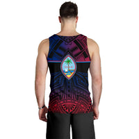 Guam Rugby Men Tank Top Impressive Version - Polynesian Pride