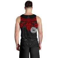 American Samoa Polynesian Men's Tank Top - Whale Tail - Polynesian Pride