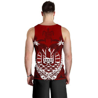Tahiti Polynesian Coconut Men's Tank Top A02 - Polynesian Pride