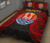 Tahiti Polynesian Quilt Bed Set - Tahitians Spirit - Polynesian Pride