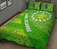 Cook Islands Quilt Bed Set Polynesian Victorian Vibes - Polynesian Pride
