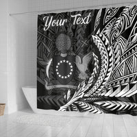 Cook Islands Shower Curtains - Custom Personalised Wings Style - Polynesian Pride