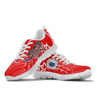 Samoa Polynesian Sneakers - Independence Day Red Version - Polynesian Pride