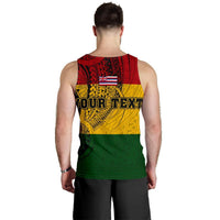 Hawaii Kanaka Flag Polynesian Personalized Men's Tank Top - Mauna Kea Protectors - Polynesian Pride