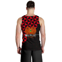 Papua New Guinea Polynesian Men's Tank Top Coat Of Arms Th5 - Polynesian Pride