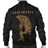 Warrior Helmet Men's Bomber Jacket - Polynesian Pride