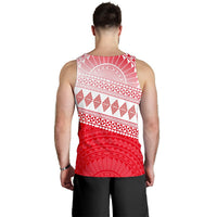 Tonga Rugby Men's Tank Top Polynesian Style - Polynesian Pride