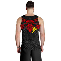 Polynesian Hawaii Men's Tank Top - Polynesian Whale Tail - Polynesian Pride
