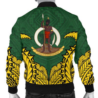 Vanuatu Premium Men's Bomber Jacket - Polynesian Pride