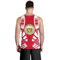 Hawaii Men Tank Top - Polynesian Tattoo Flag - Polynesian Pride