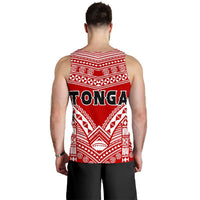 Tonga Polynesian Tribal Pattern Men's Tank Top - Polynesian Pride