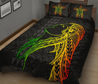Hula Girl Quilt Bed Set - Polynesian Pride