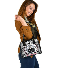 Samoa Shoulder Handbag - Samoa Coat Of Arm - Polynesian Pride