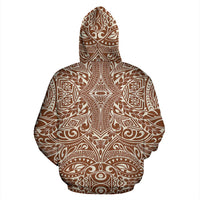 Polynesian Zip up Hoodie Tribal 13 - Polynesian Pride