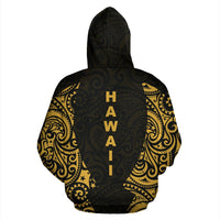 Hawaii Hoodie Turtle Polynesian - Polynesian Pride
