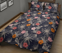 Tropical Grey Quilt Bed Set - Polynesian Pride