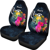 Nauru Polynesian Car Seat Covers - Tropical Flower - Polynesian Pride