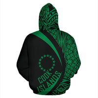 Cook Islands Polynesian Zip up Hoodie Circle Style 03 - Polynesian Pride