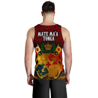 Mate Ma'a Tonga Men's Tank Top - Polynesian Pride