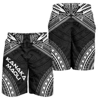 Kanaka Maoli Men's Shorts - Polynesian Chief Black Version - Polynesian Pride