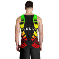 Society Islands Men Tank Top - Polynesian Tattoo Reggae - Polynesian Pride