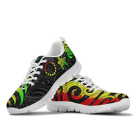Cook Islands Sneakers - Reggae Tentacle Turtle - Polynesian Pride