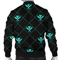 Kanaka Maoli Men's Bomber Jacket Regal AH - Polynesian Pride