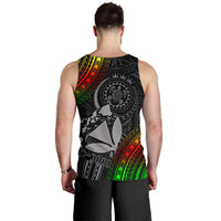 Hawaii Polynesian Men's Tank Top - Kanaka Maoli Hawaiian Map - Polynesian Pride