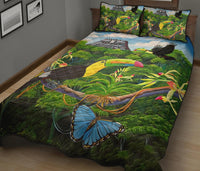 Wonderful Jungle Quilt Bed Set - Polynesian Pride