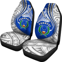 Pohnpei Car Seat Cover Kanaloa Tatau - Polynesian Pride