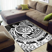 Hawaii Polynesian Turtle Rug - White - Polynesian Pride