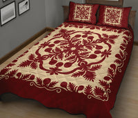 Hawaiian Quilt Royal Quilt Bed Set - Polynesian Pride