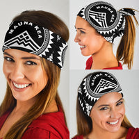 Hawaiian Mauna Kea White Bandana 3 - Pack - Polynesian Pride
