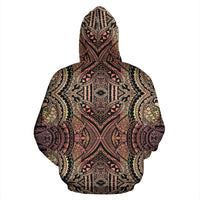 Polynesian Zip up Hoodie Tribal 01 - Polynesian Pride