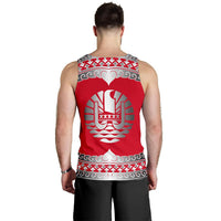 Tahiti Polynesian Men Tank Top - Wave Style - Polynesian Pride