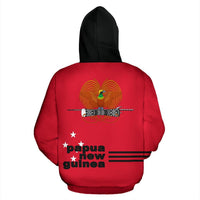 Papua New Guinea Hoodie Papua New Guinea Flag Coat of Arms Since 1949 - Polynesian Pride