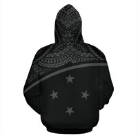 Pohnpei All Over Hoodie Micronesia Curve Style - Polynesian Pride